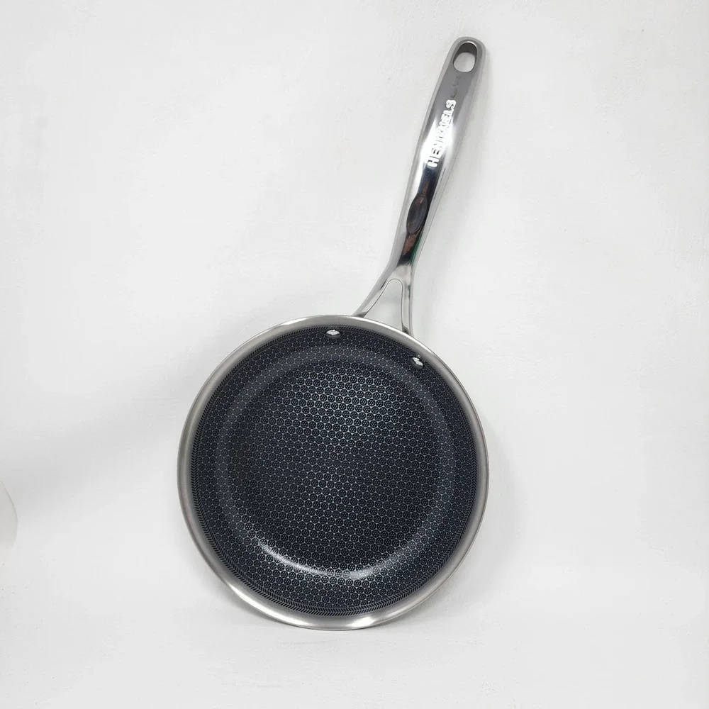 Henckels Paradigm 3-Piece Skillet Set Tri-Ply Stainless Steel 3-Layer Nonstick